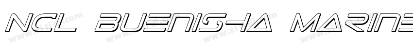 NCL Buenisha Marines字体转换